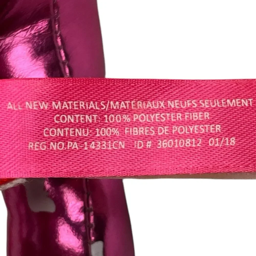 Victoria Secret Metallic Pink Plush Collectors Dog Logo Plush